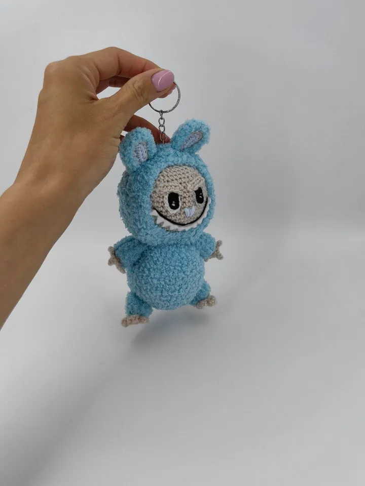 Labubu bunny amigurumi crochet pattern