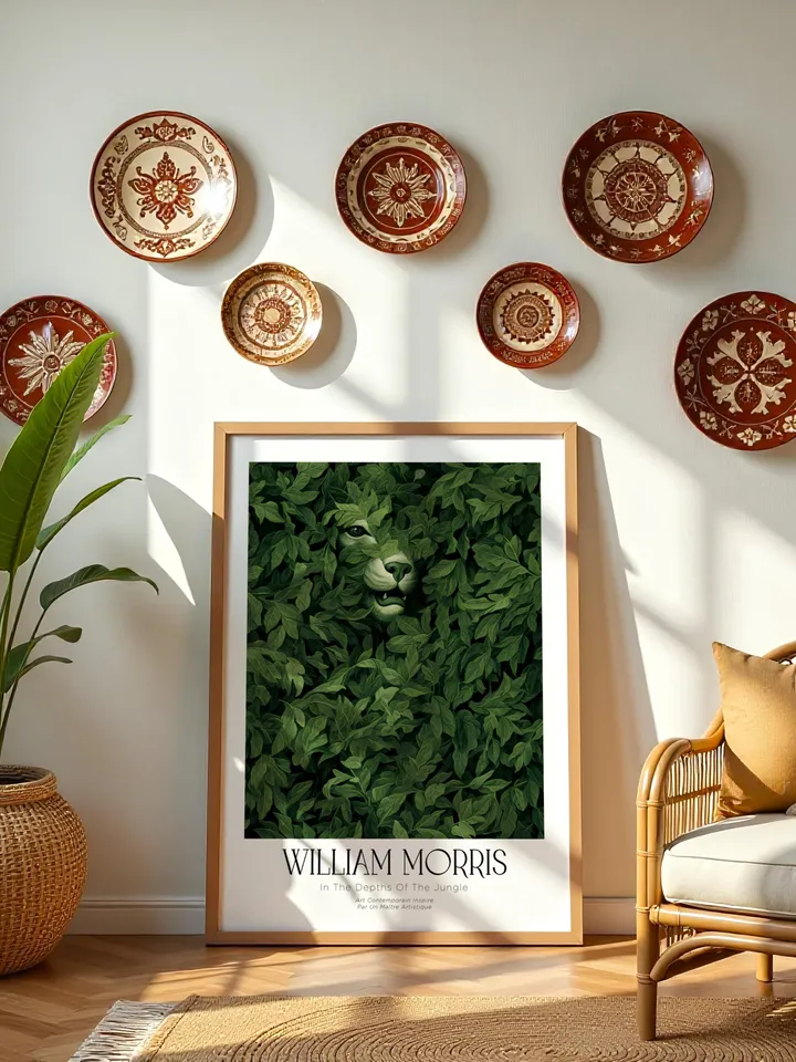 William Morris Wall Art, Vintage Botanical Print, Floral Poster Arts Decor, Digital Download, William Morris Print Digital Download AA4
