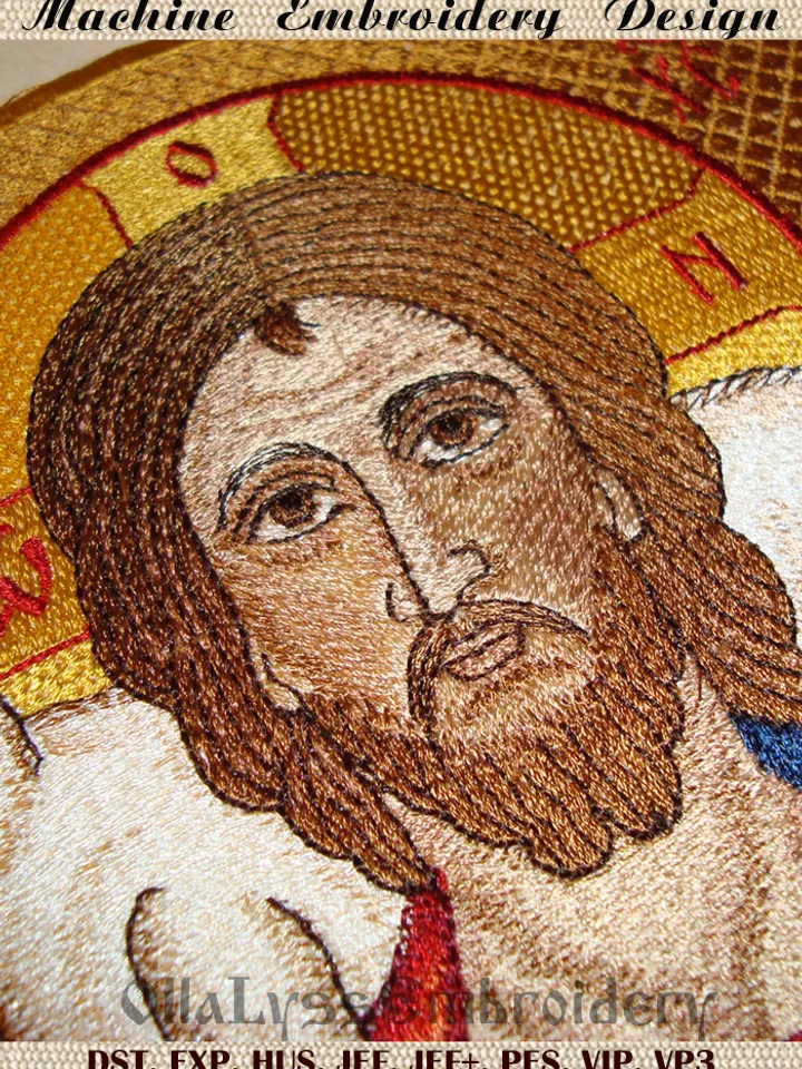 The Good Shepherd embroidery design