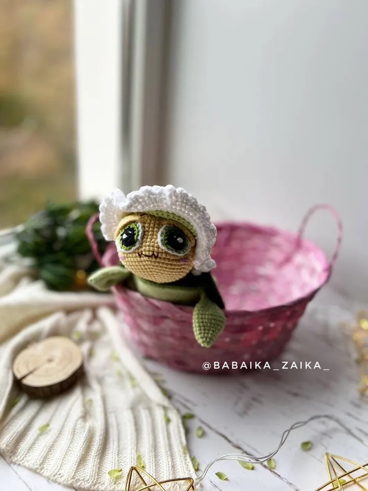 PDF Crochet Bee - Turtle Pattern, Amigurumi Turtle Pattern, Crochet Insect, Crochet Bee Doll, Crochet Pattern, Amigurumi Cute Turtle