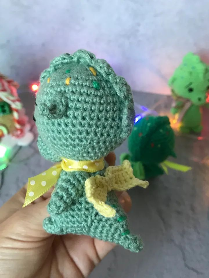 Dragon angel crochet pattern