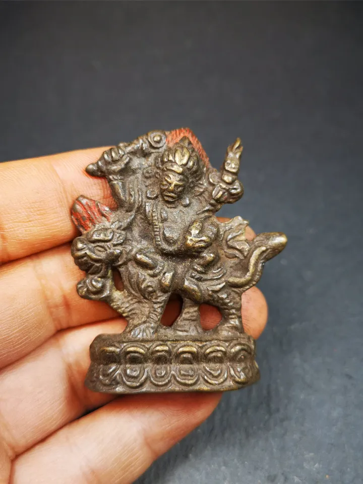 Gandhanra Acient Tibetan Buddha Statue Dorje Legpa,Vajra Sadhu