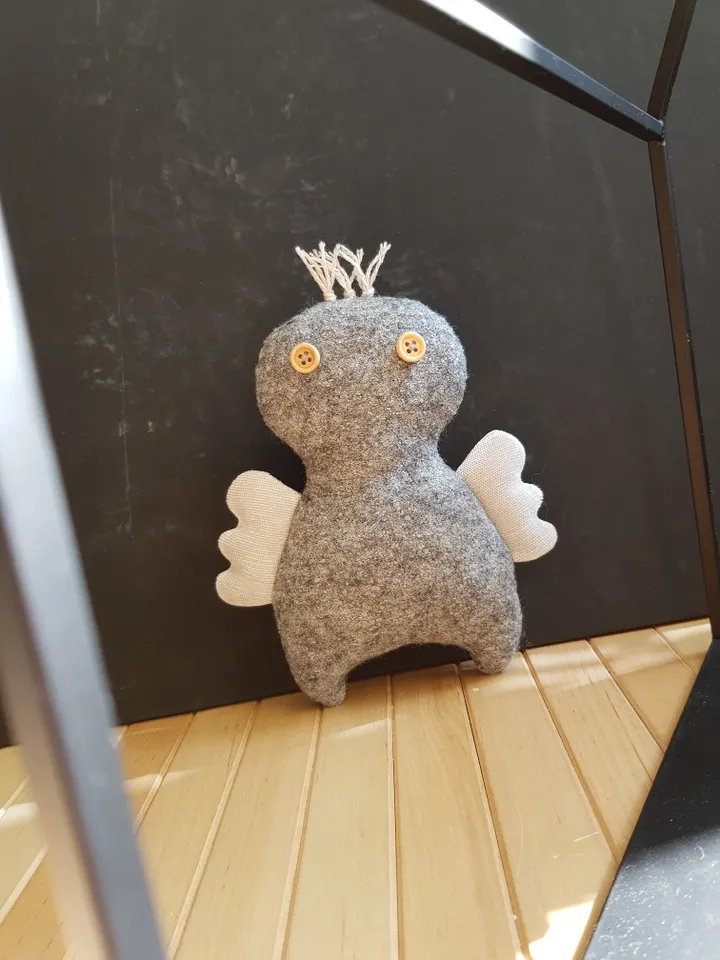 Angel sewing pattern PDF, digital tutorial in english, christmas toy sewing diy
