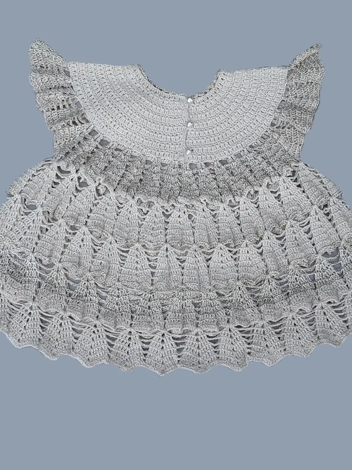 Crochet Baby cream dress Pattern, Crochet Baby Dress Pattern PDF in English, Toddler dress pattern, Baptism dress Pattern, Crochet Princess Dress Pattern, Crochet Newborn Baby dress Pattern