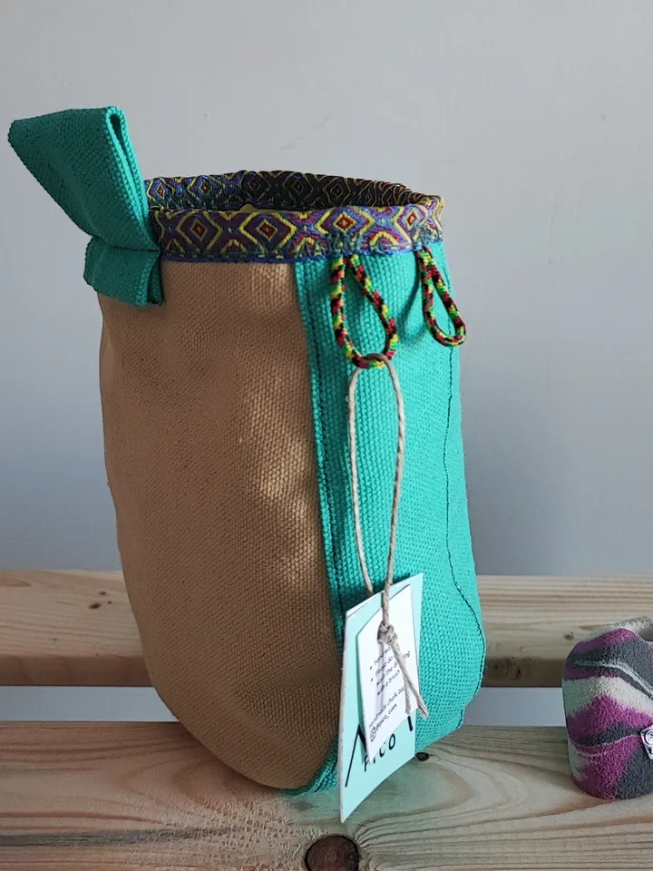 Chalk bag Motivation Don't give up for rock climbing