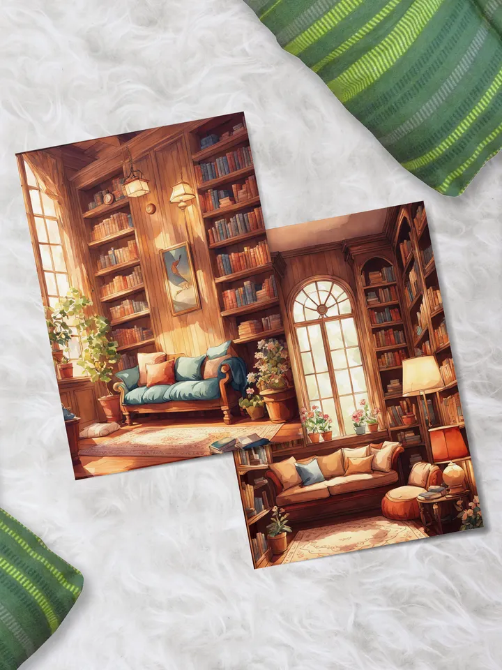 Family Library - Postcards