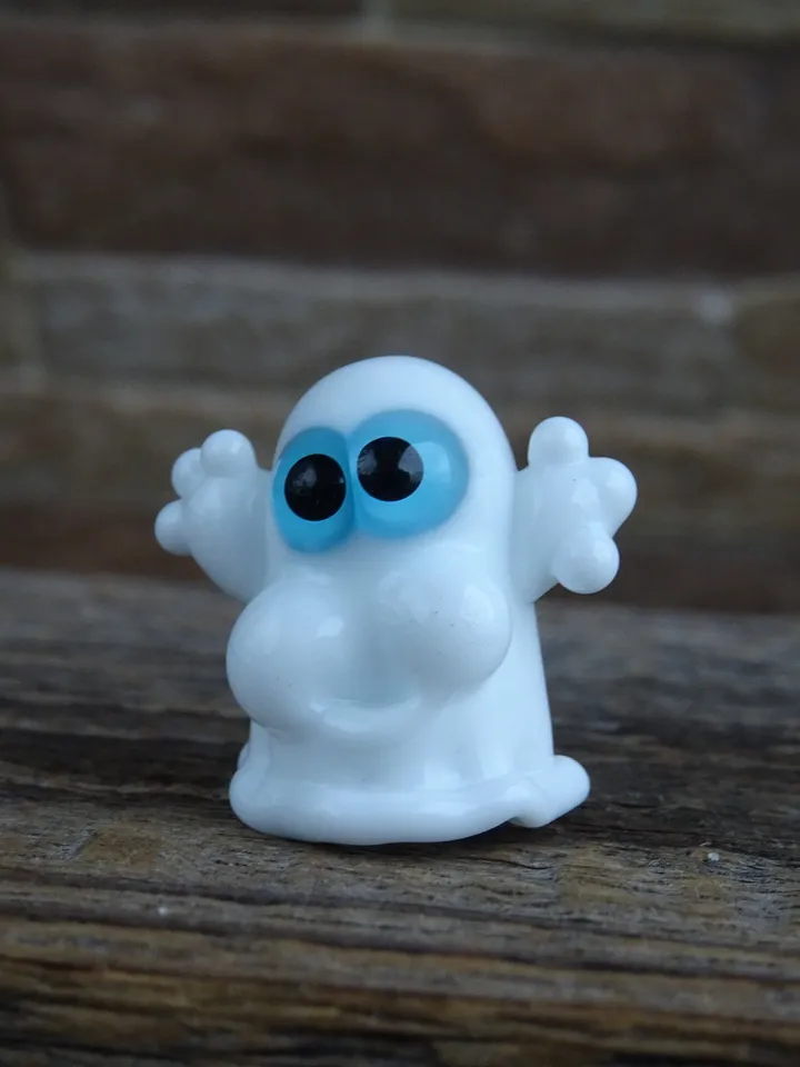 AQUARIUM DECORATION Ghost figurine Aquarium decor Aquarium figurine Aquarium gifts Aquarium ornament Glass ghost miniature Halloween art