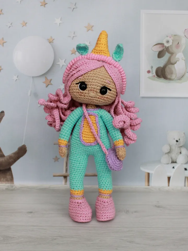 Cute Unicorn doll handmade