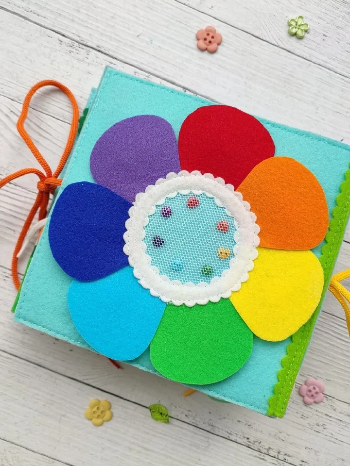 Animals Quiet book pattern PDF & Tutorial, Fox Mini Book, Felt activity book pattern svg, Quiet book sewing ideas for toddler 2, 3 year old
