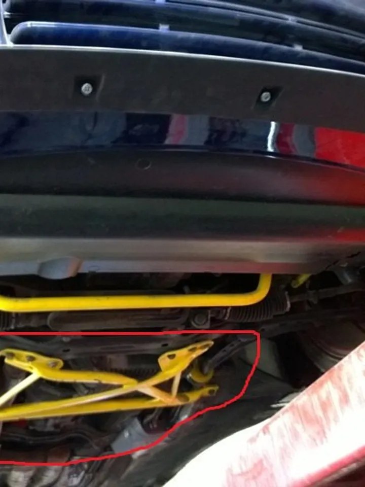 RTP Front Lower sway Bar X-Brace for BMW e36