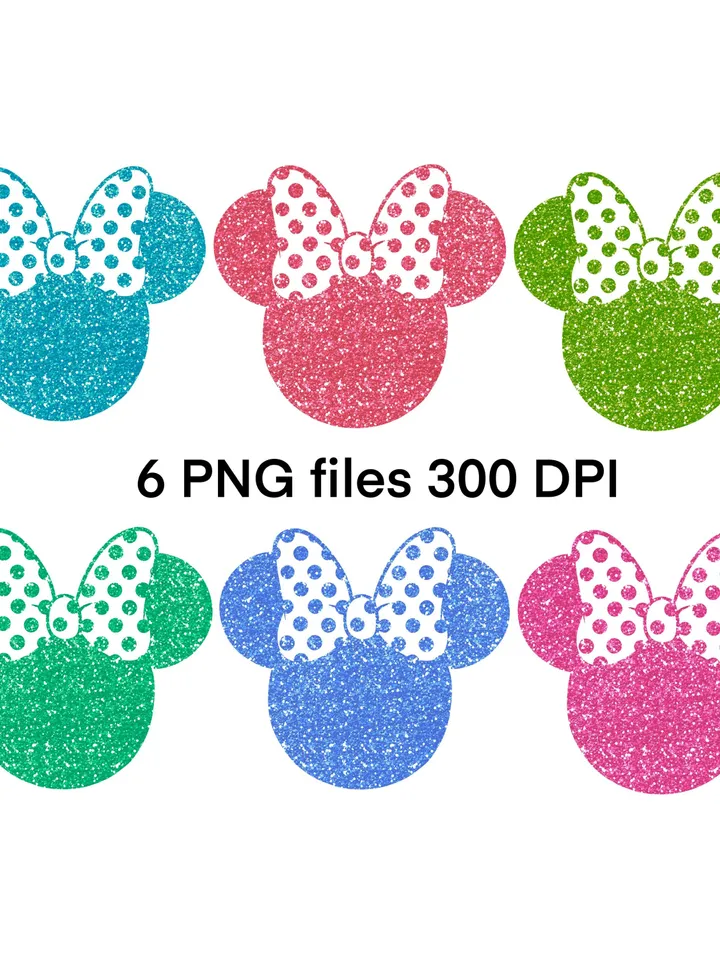 Циклы мышиных ушей PNG, дизайн сублимации мышиных ушей
