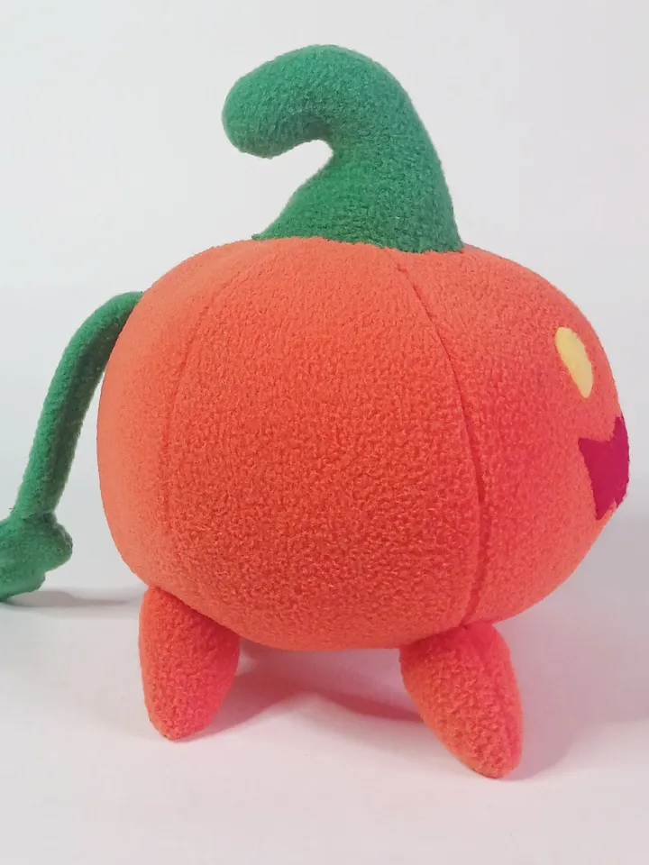 Pumpkin dog plush toy