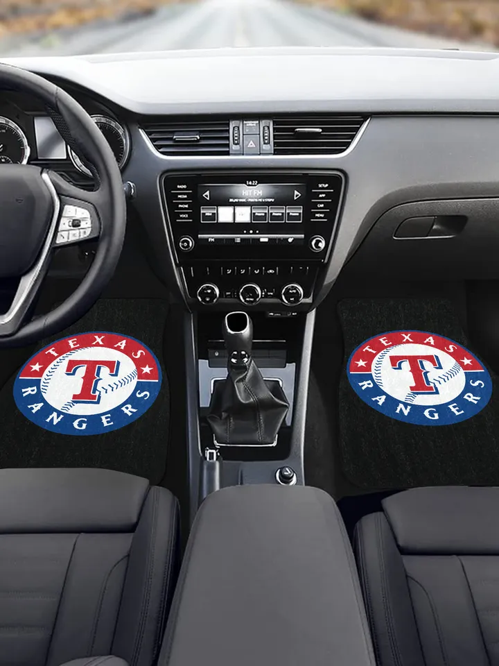 Texas Rangers Front Car Floor Mats Set of 2