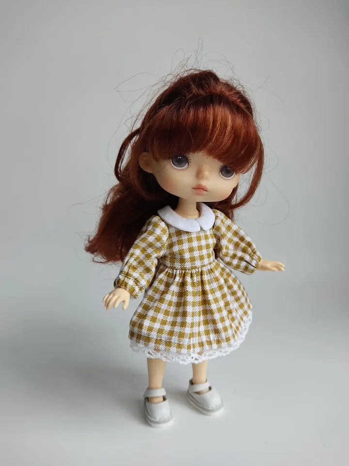 PDF sewing pattern for Xiaomi Monst dolls.