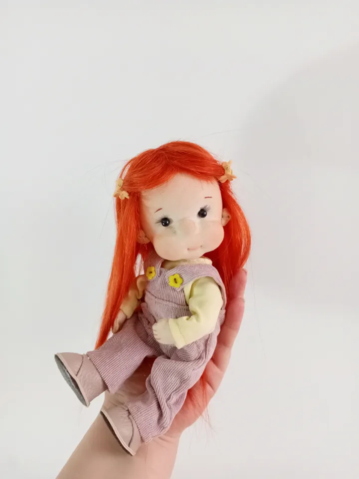 Handmade Textile Doll Art Doll Waldorf Doll Inspiration Birthday Gift for Girl