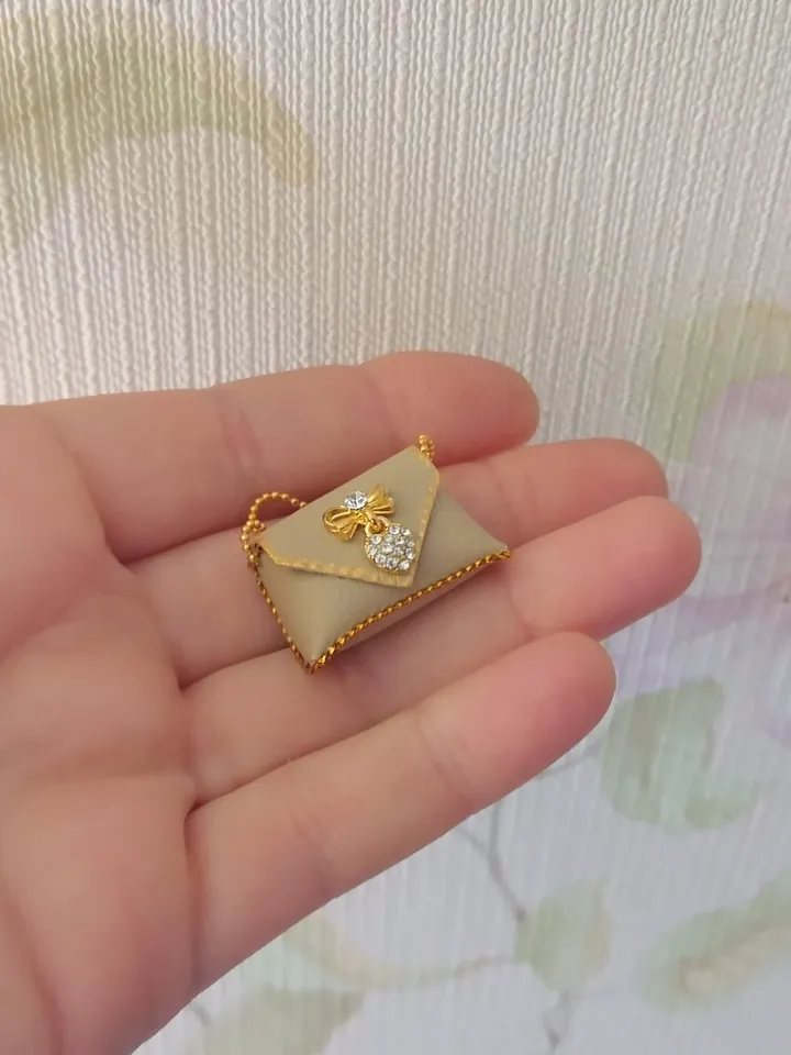 Doll bag. Handmade.1:12 scale.