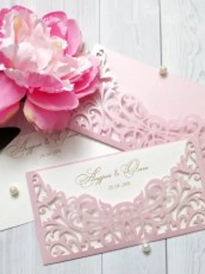 Digital Template Cnc Router Files Cnc Openwork Envelope Files for Wood Laser Cut Pattern