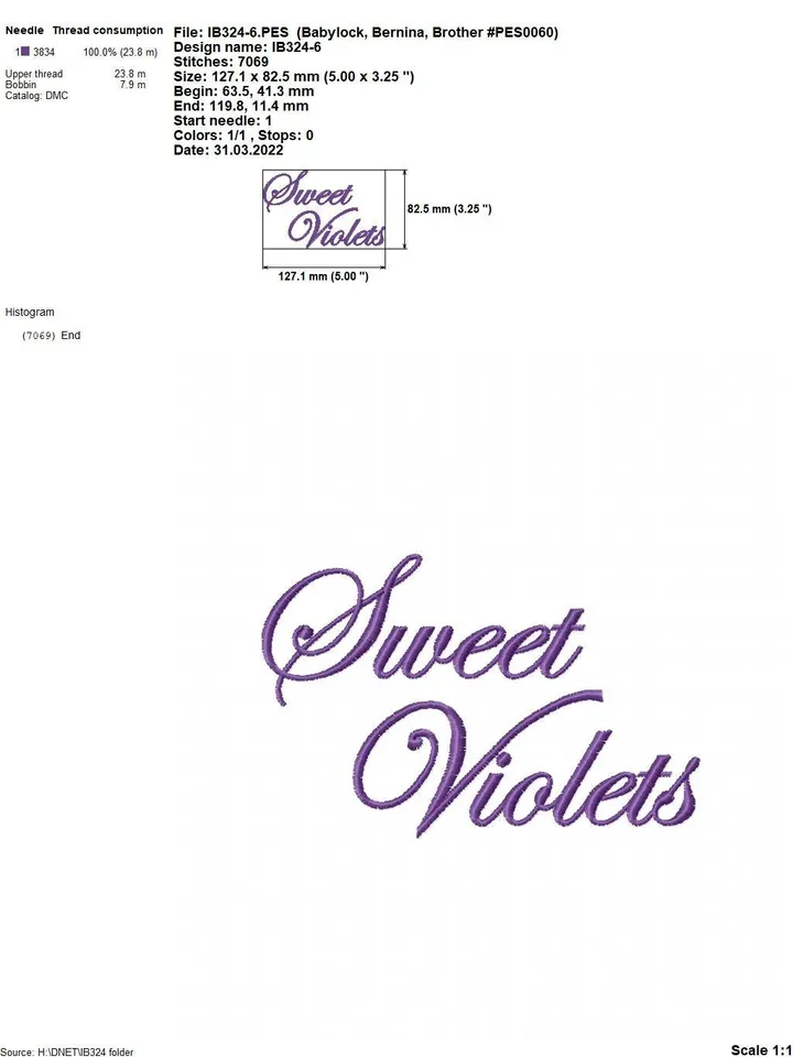 Set ofsix designs Violets with 3Delements machine embroidery design digital embroidery pattern home andclothing décor embroidery motif loral