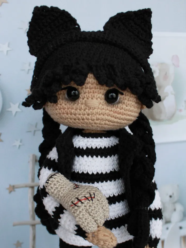 Wednesday Addams doll