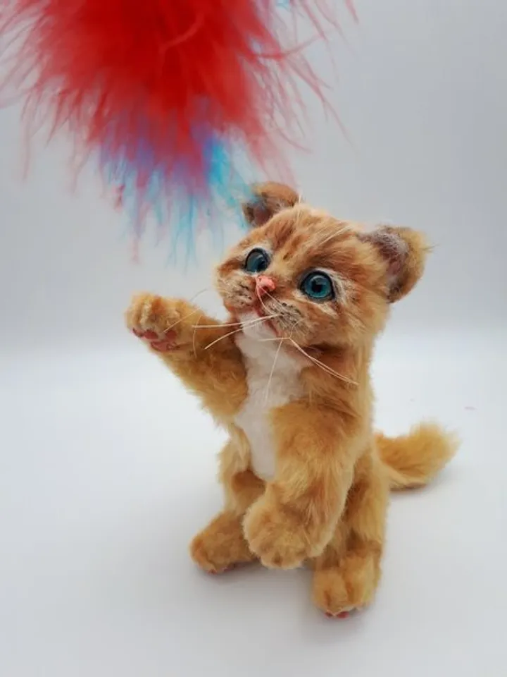 Sewing PATTERN Cat Toy - Posing Toy-Cat Toy - Stuffed Animal  - Toy Cat