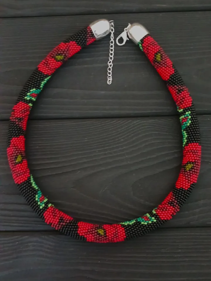 PDF Bead Crochet Pattern , Pattern for Necklace and Bracelet bead crochet