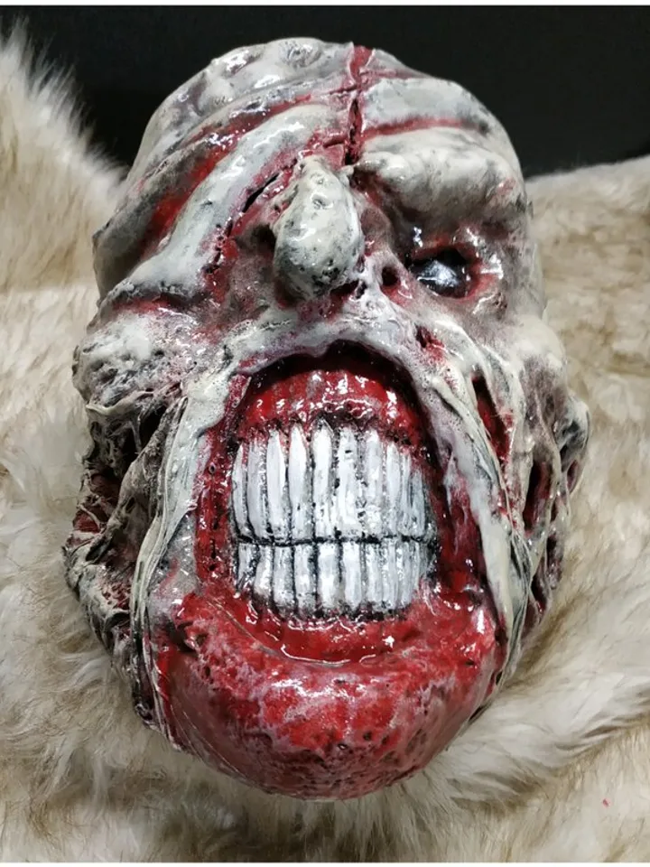 Resident Evil 3 - inspired - cosplay mask - Nemesis mask - Umbrella cosplay - zo