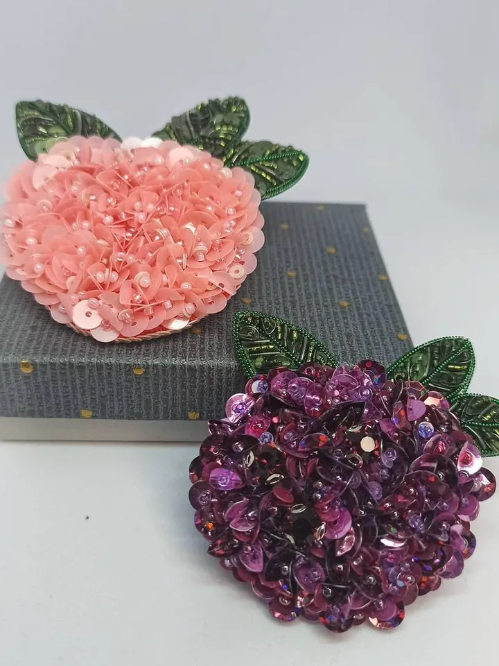Brooch Hydrangea