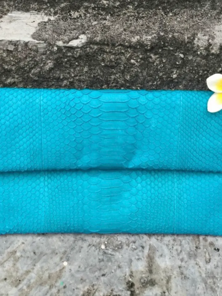 Genuine python skin turquise clutch handmade, classy elegant leather clutch, bag free shipping, clutch leather blue, small clutch snakeskin