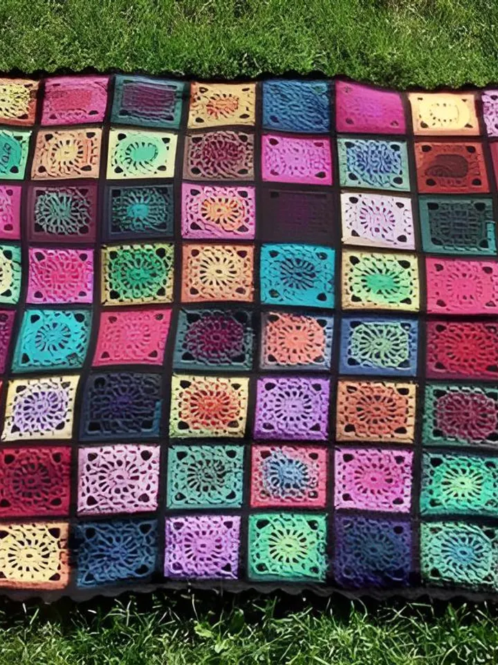 Crochet blanket, crochet pattern blanket,  baby blanket crochet, squares blanket crochet pattern pdf