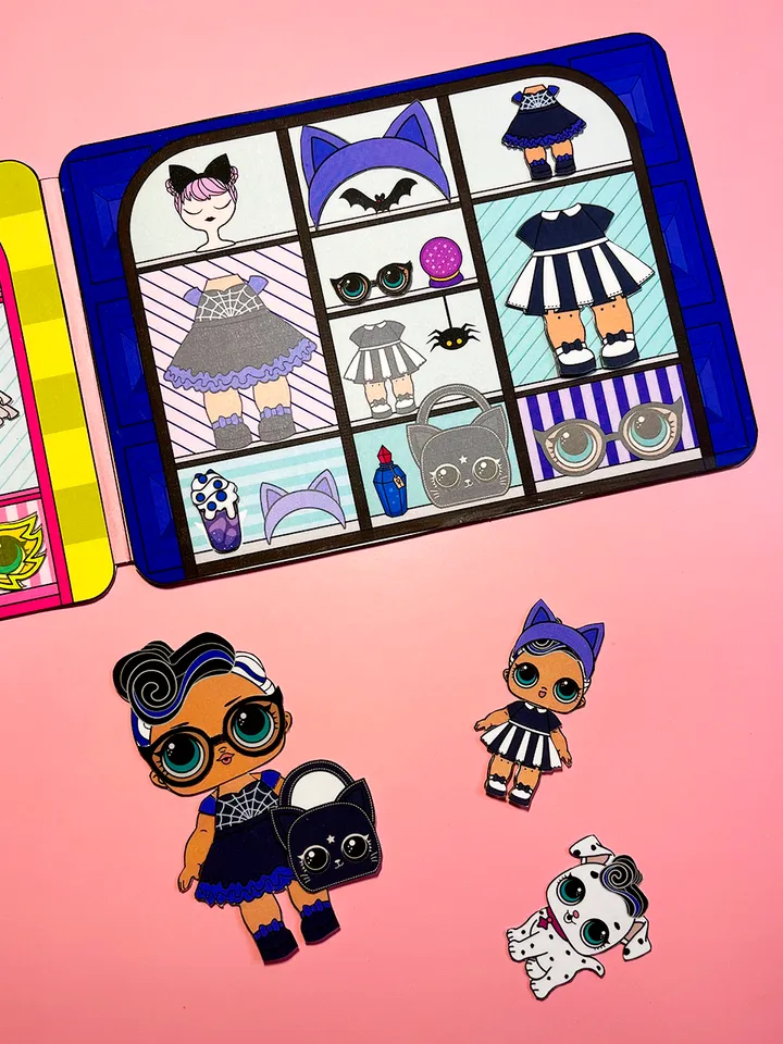 Lol paper dolls with clothes to cut out