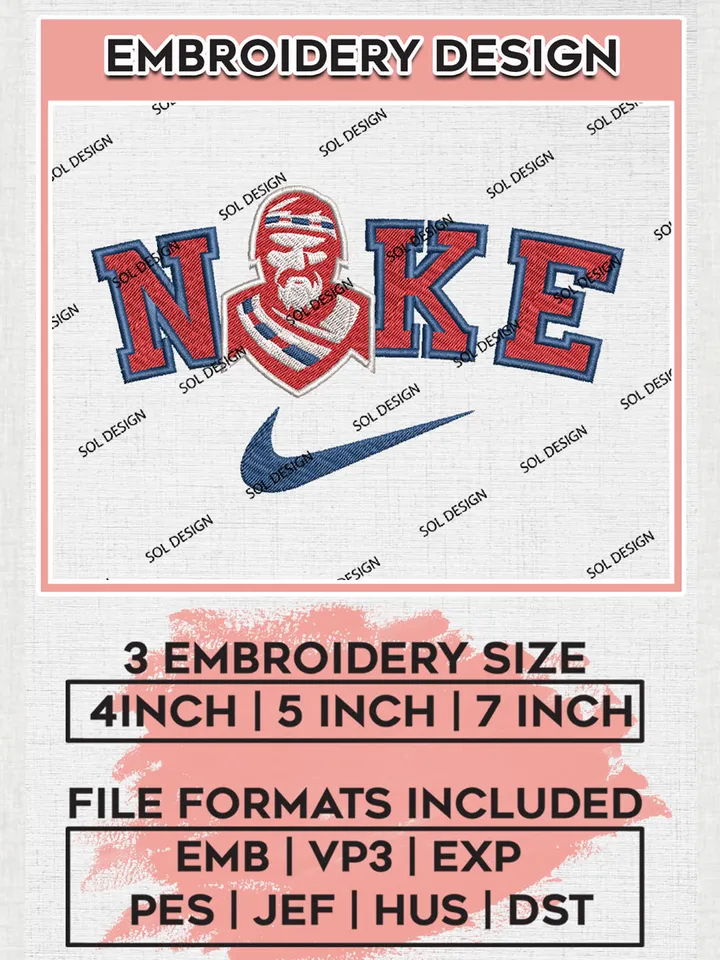Nike Radford Highlanders Machine Embroidery Design, NCAA Radford Highlanders Embroidery Design Design files, NCAA Embroidery Designs, NCAA Machine Embroidery Designs, Digital Download
