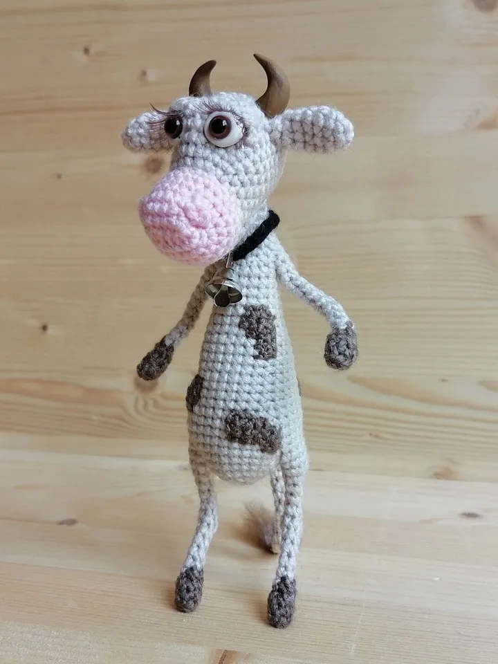Crochet pattern amigurumi Cow - digital pattern PDF