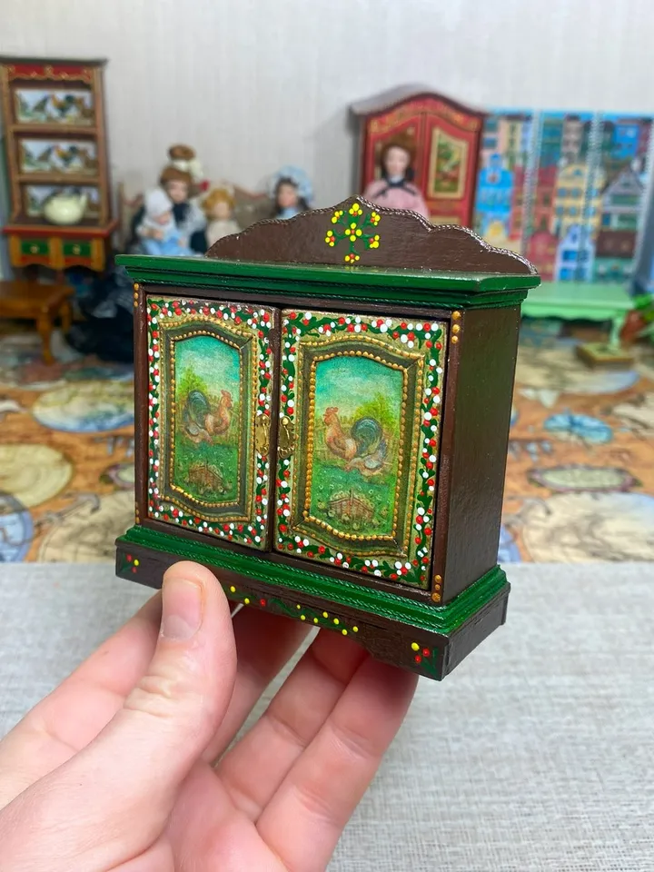 Curbstone for a handmade dollhouse.1:12 scale.1:12 scale.