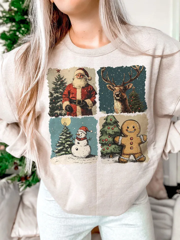 Retro Christmas PNG, Christmas Shirt PNG, Vintage Christmas PNG, Santa Claus png, Christmas Sublimation, Merry Christmas png, T-shirt design