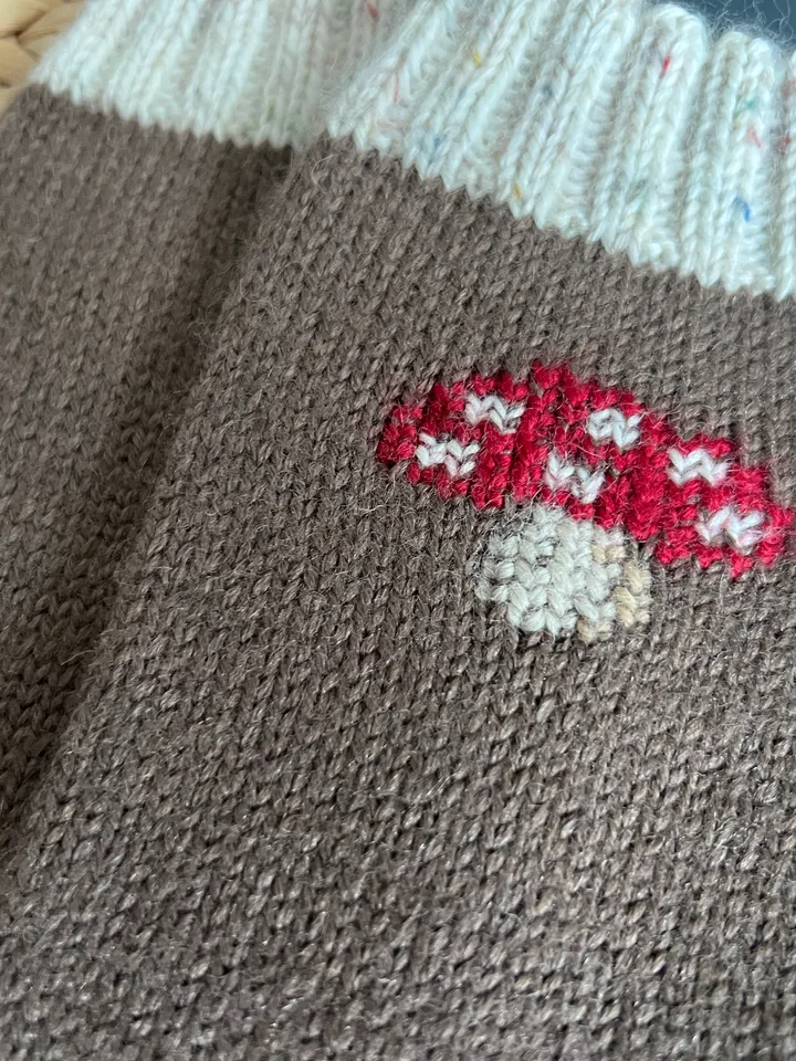 Handmade womens socks | Warm knitted accessory