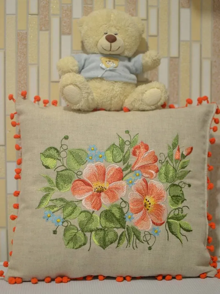 Mallow 8x11 Embroidery Design
