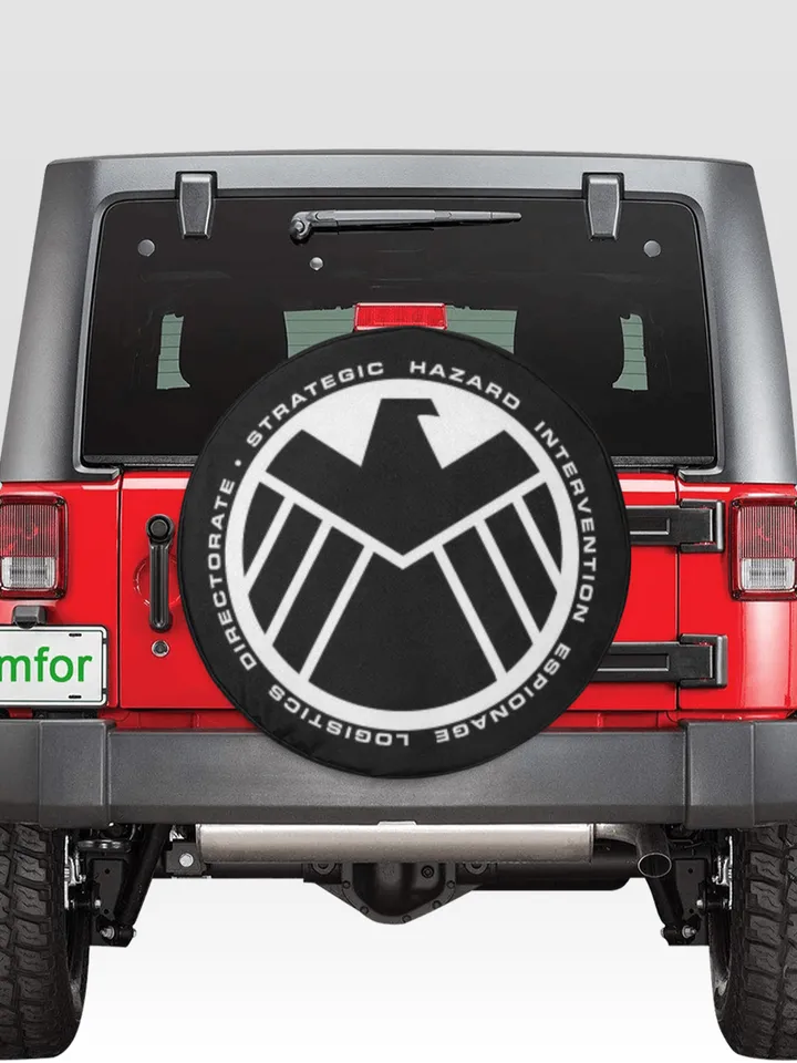 Shield Avengers Tire Cover
