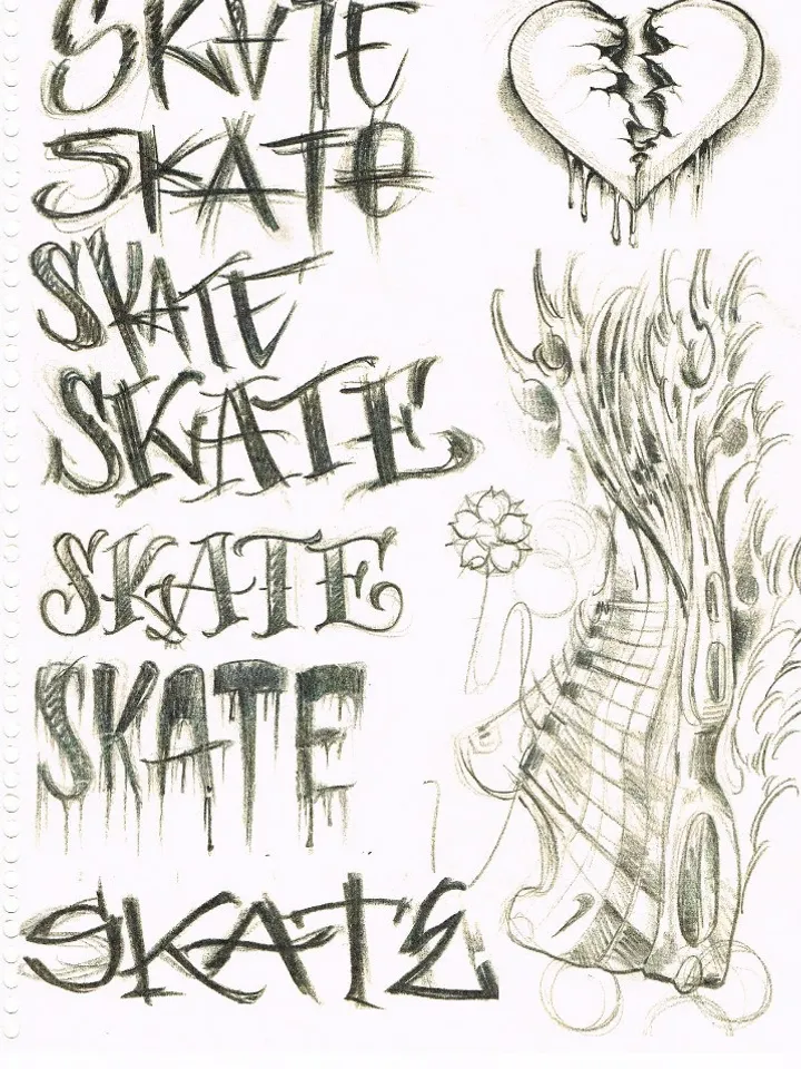 BJ Betts Lettering Guide 3