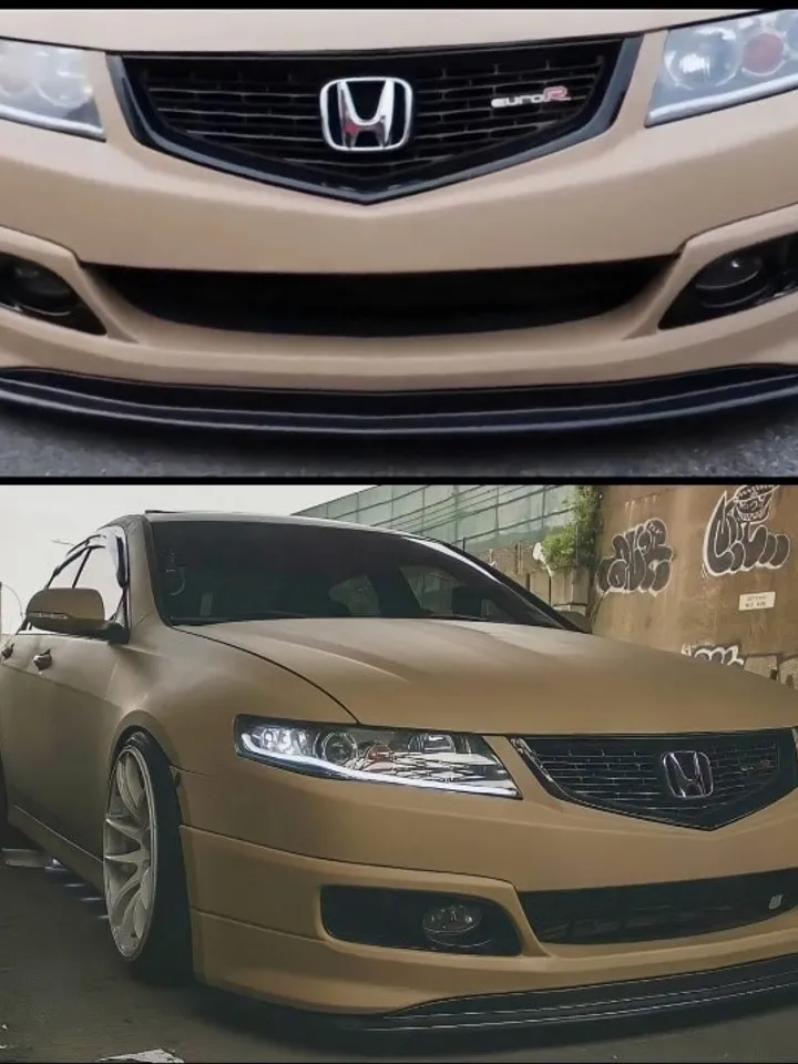 Splitter for front lip A spec/Modulo 06-08 Honda Accord/ Acura TSX