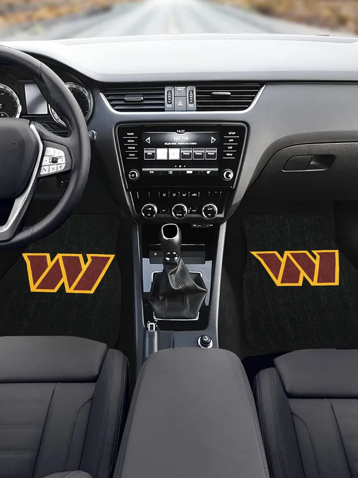 Washington Commanders Front Car Floor Mats Set of 2