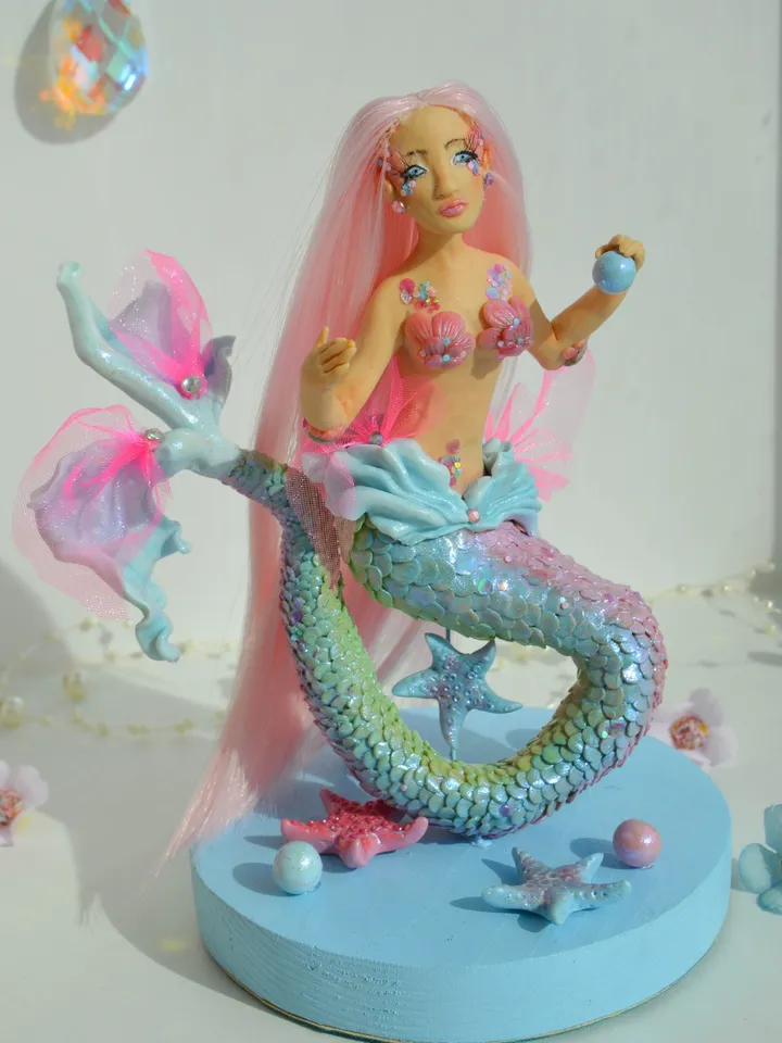 Mermaid sculpture