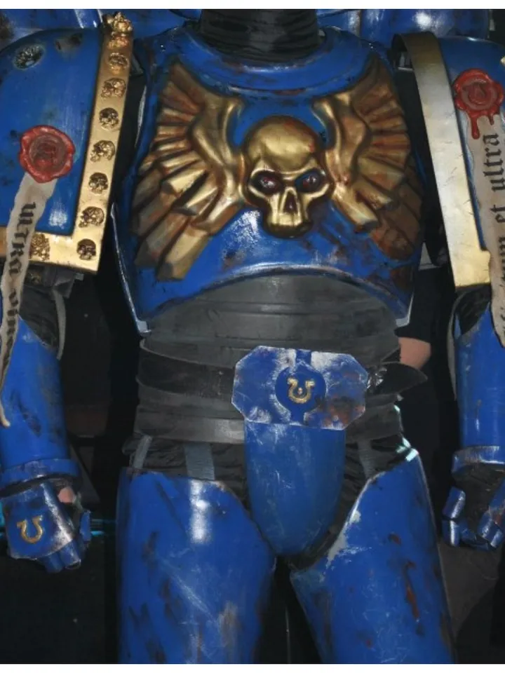 Spacemarine Cosplay - Ultramarine armor - Warhammer 40k - inspired - custom made