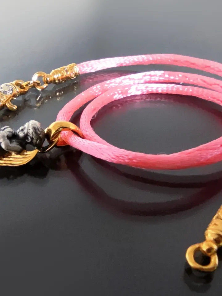 Cute Gift for a Child - Angel on a Silk Cord