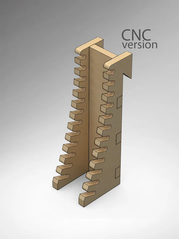 Wrench Holder Plans (PDF, SVG) for Workshop – DIY French Cleat Storage System