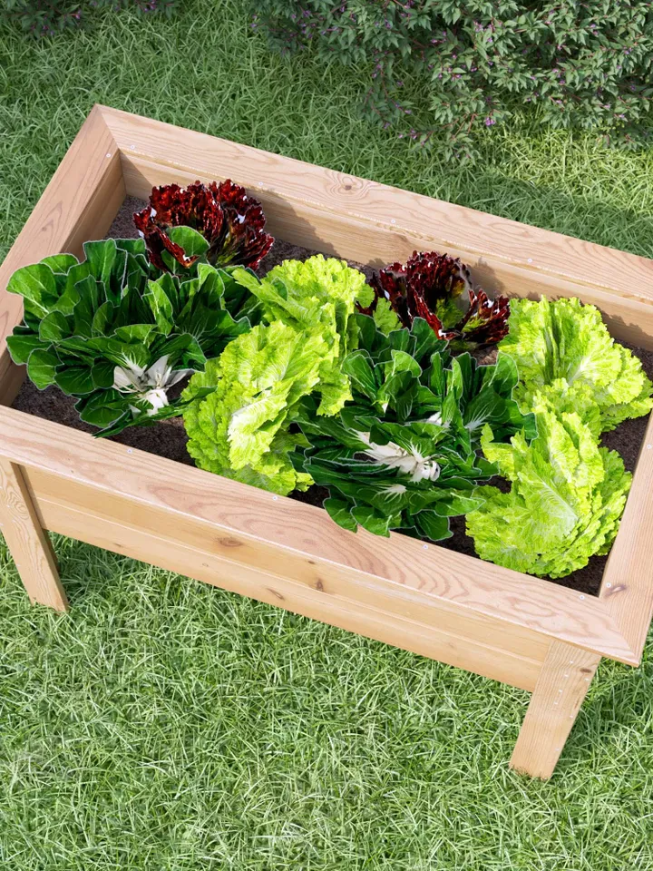 Raised Planter Box Plans, PDF, DIY