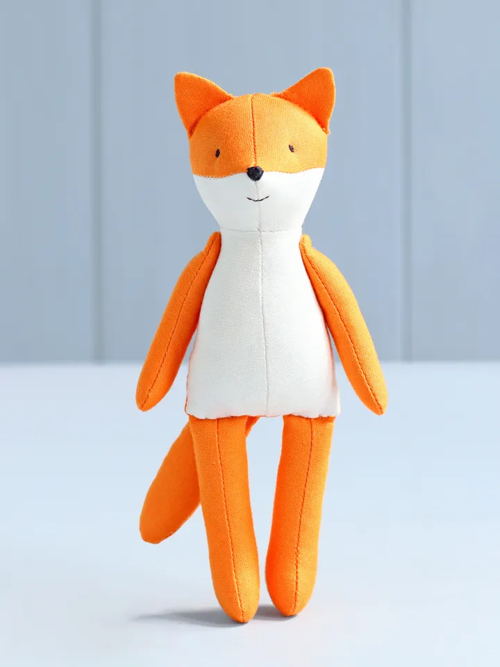 PDF Mini Fox Stuffed Animal Sewing Pattern