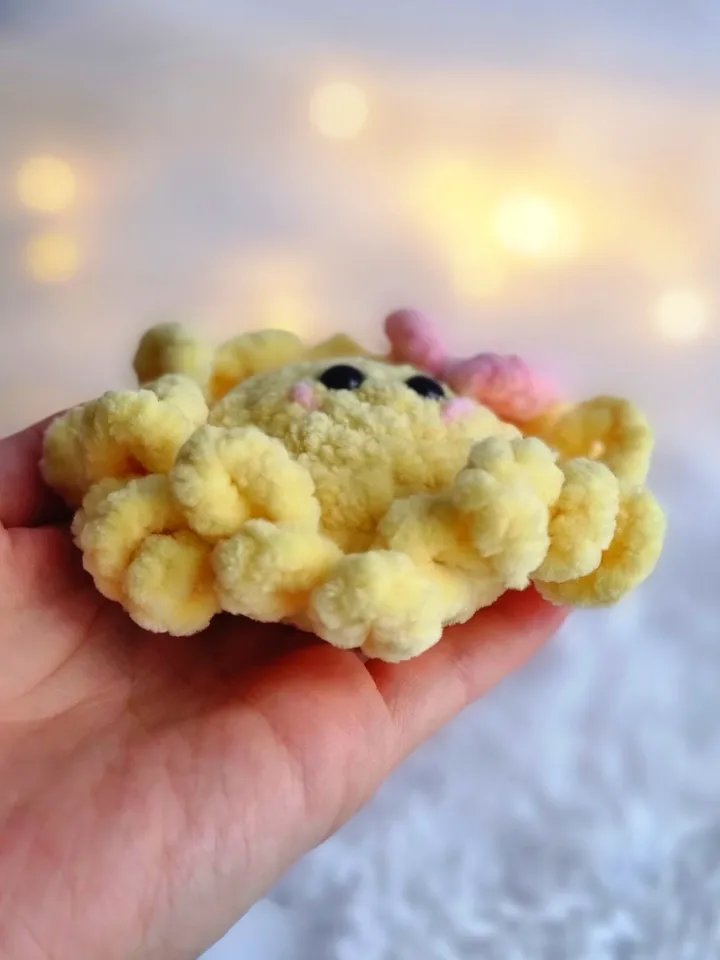 Crochet sun pattern. Amigurumi sun pattern. Crochet sunbeam pattern. Crochet sunshine pattern