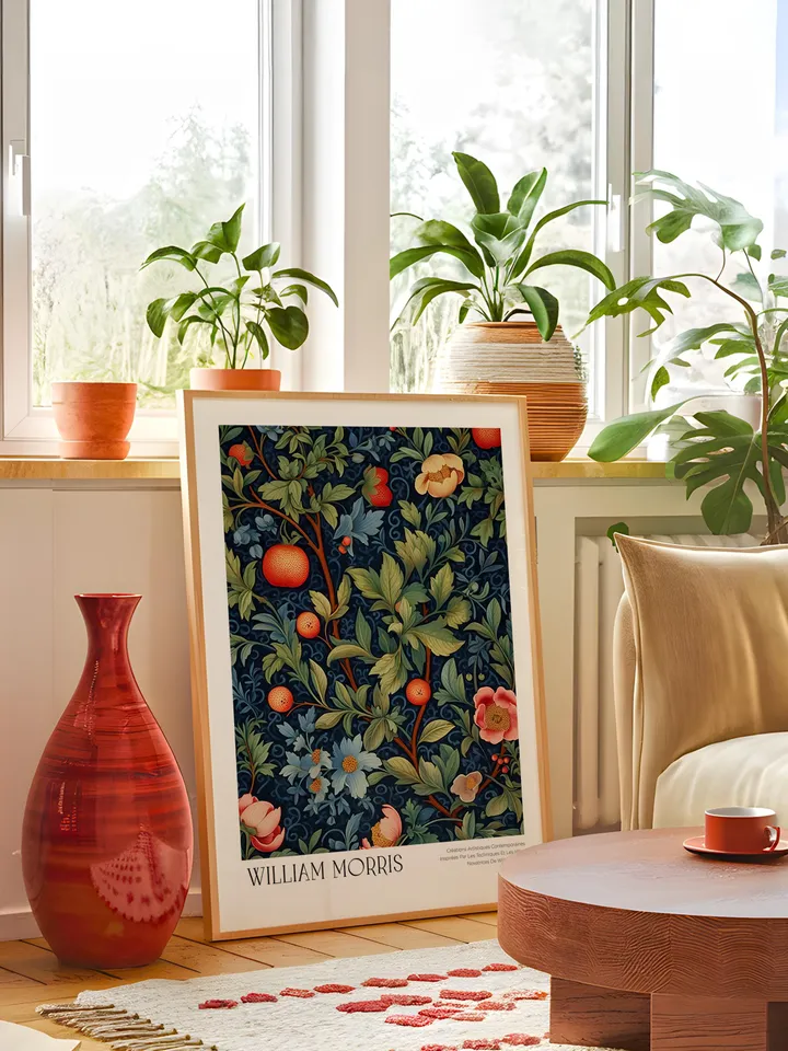 William Morris Wall Art, Vintage Botanical Print, Floral Poster Arts Decor, Digital Download, William Morris Print Digital Download AA20