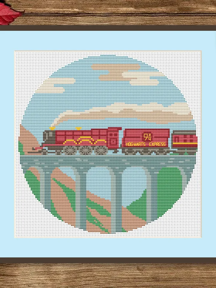 Magic Express Cross Stitch Pattern, Movies Cross Stitch Pattern, Movie Pattern, Wizard Cross Stitch Pattern, TV Cross Stitch Patterns #mv006