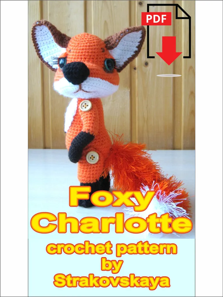 TUTORIAL: Foxy Charlotte crochet pattern*